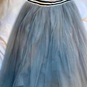 Gray Womens poofy skirt